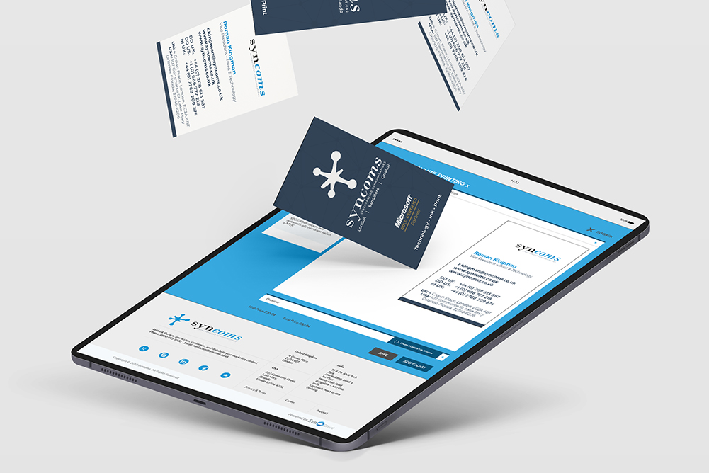 Web2Print by Syncoms